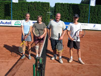 Finalist zleva :  Jarmila Sikorov, Vilma Sikorov, Libor Farga, Michal Farga