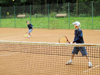 astnci turnaje zleva :  Jan Drong, Pavel Drong