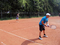 astnci turnaje zleva :  Miroslav Jva, Petr Sikora