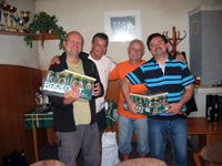 2.msto tchy zleva :  Pavel Sli, Miroslav Jva