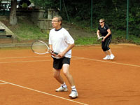 Rodinn pry zleva :  Pavel Sikora, Vilma Sikorov