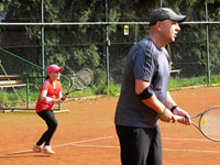 Rodinn pry zleva :  Zuzana Mlochov, Petr Mloch