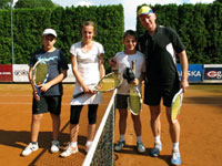 Finalist zleva :  Jan Chyla, Jarmila Sikorov, Adam Jadamus, Milo Jadamus