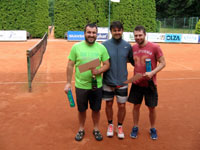 1.msto tchy zleva :  David Vicin, Rostislav Sabela
