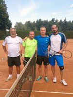 astnci turnaje zleva :  Roman Huka, Filip Rulka, Daniel Fojtik, Ji Bedn