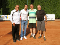 Zvren foto zleva :  Vlastimil tpnek, Radek tpnek, Ren Farga, Ale Dobesch