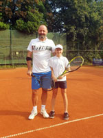Rodinn dvojice zleva :  Martin Holubk, Anna Holubkov