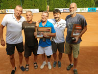 Finalist tchy zleva :  Boris Krchk, Ji Figura, Pavel Nierostek, Tom Zoubek