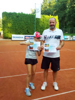 2.msto zleva :  Anna Holubkov, Martin Holubk