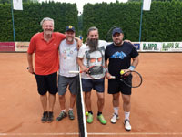 Semifinalist zleva :  Ivo ern, Petr Zoubek, Martin Delong, David Vicin