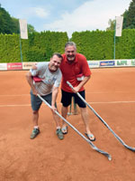 2.msto zleva :  Petr Zoubek, Ivo ern