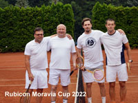 astnci turnaje zleva :  Marek Foldyna, Pavel Sli, David Rika, Ren Broda