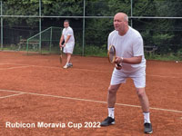 astnci turnaje zleva :  Marek Foldyna, Pavel Sli