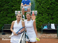 astnice exhibice zleva :  Zuzana Zlochov, Michaela Honov