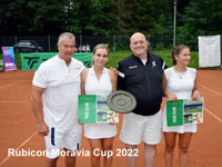 astnice exhibice zleva :  Zuzana Zlochov, Michaela Honov