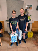 6.msto zleva :  Jan Wawreczka, Pavlna Raszkov