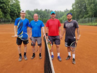 Semifinalist zleva :  Ondej otkovsk, Ren Halapatsch, Jan otkovsk, Rostislav Marosz