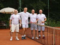 astnci turnaje zleva :  Zenon Filipek, Jan Jadamus, Filip Rulka, Jindich Szkandera