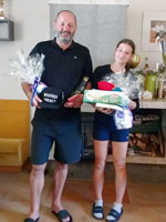 1.msto zleva :  Martin Holubk, Anna Holubkov