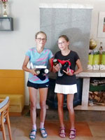 2.msto zleva :  Mia Schimandlov, Tea Schimandlov