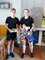 5.msto zleva :  Jan Wawreczka, Pavlna Raszkov