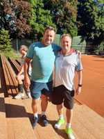 Foto s oslavencem :  Bogdan Chromik, Ren� Farga�