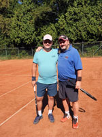 Oslavenci zleva :  Bogdan Chromik, Patrik Cieslar