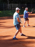 Oslavenci zleva :  Bogdan Chromik, Patrik Cieslar