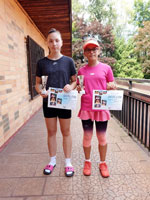 2.msto tyhra star aky :  Amlie Szmekov, Karolna Holmanov
