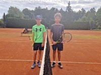 Semifinalist dvouhry zleva :  tpn Orsg, Filip Horek