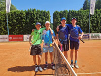 Finalist tyhry zleva :  tpn Orsg, Richard Peek, Ji Mazal, Miroslav Horek